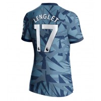 Camiseta Aston Villa Clement Lenglet #17 Tercera Equipación Replica 2023-24 para mujer mangas cortas